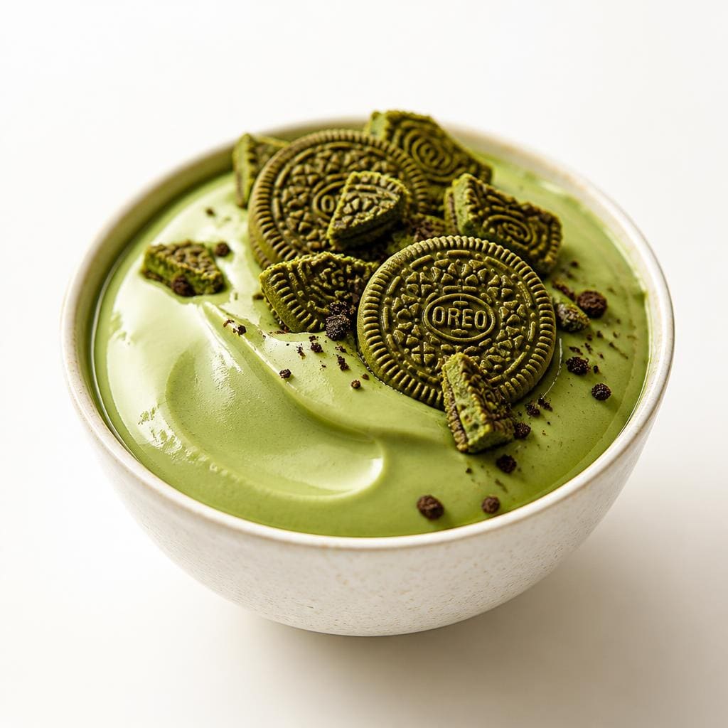 Silky Pudding Matcha Oreo Gokana Ramen & Teppan
